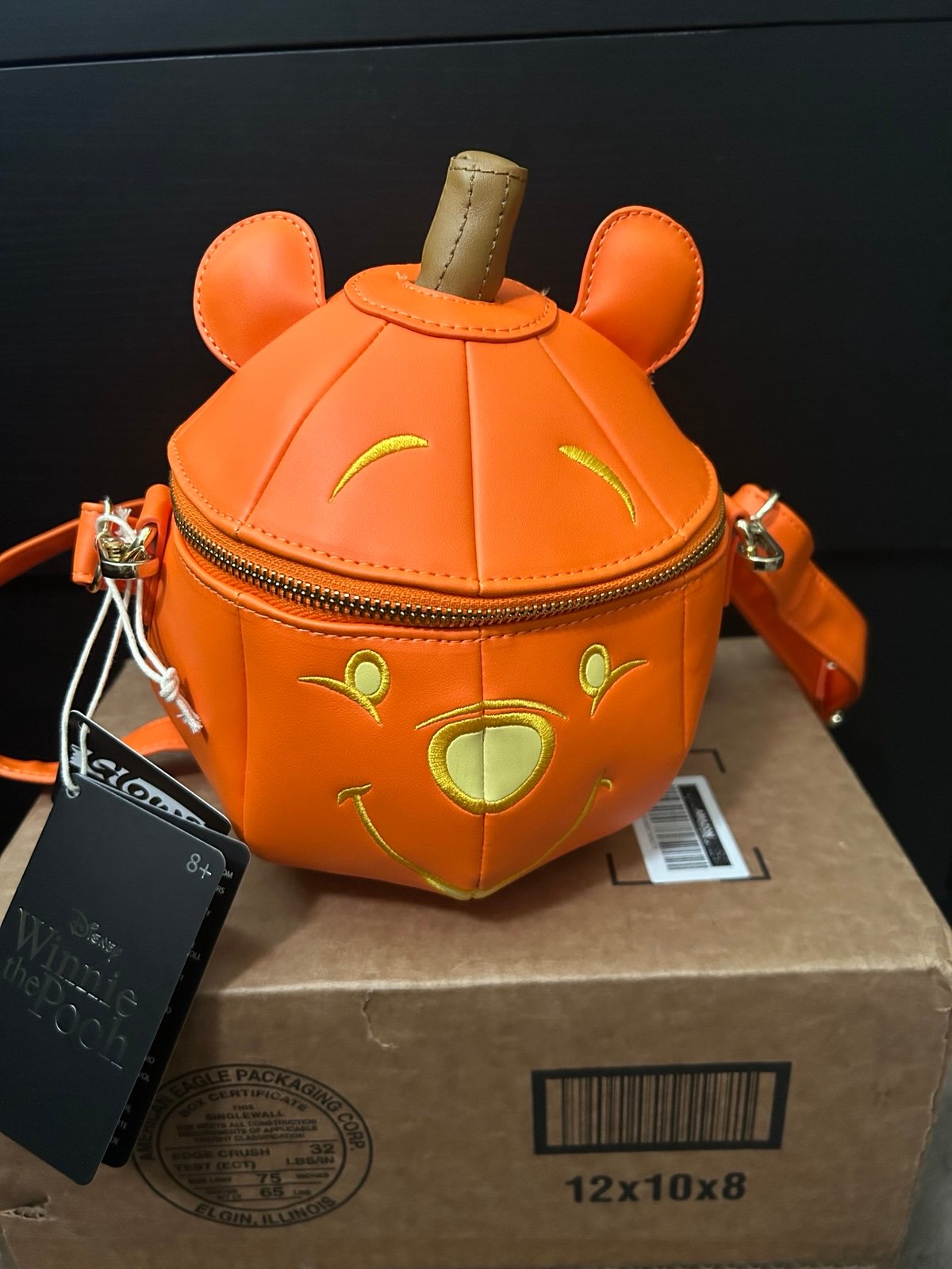 Winnie Pooh Pumpkin Loungefly purse