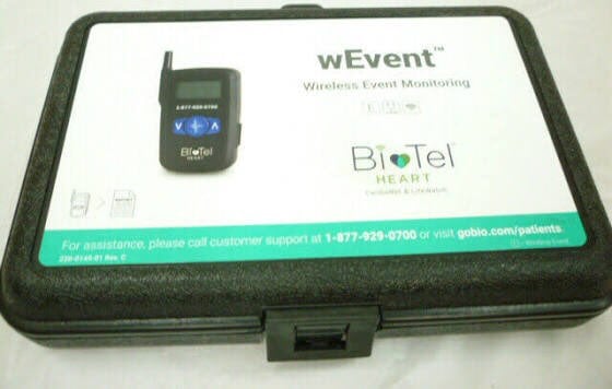 Biotel Heart Wevent Wireless Event Monitor Cardio Net Life Watch