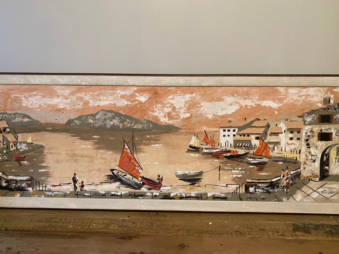 Original Carlo of Hollywood painting.
