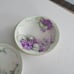 Limoges hand painted floral plates set of 4 porcelain plates |Antique JPL France