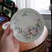 Limoges hand painted floral plates set of 4 porcelain plates |Antique JPL France