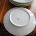 Limoges hand painted floral plates set of 4 porcelain plates |Antique JPL France
