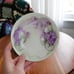 Limoges hand painted floral plates set of 4 porcelain plates |Antique JPL France