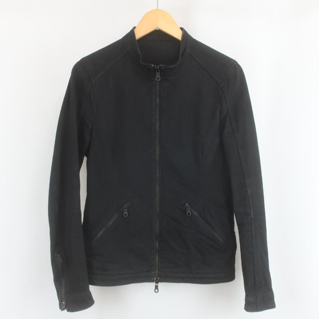 Excellent Condition ripvanwinkle Denim Double Zip Bomber Jacket