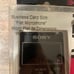 Sony Flat Microphone