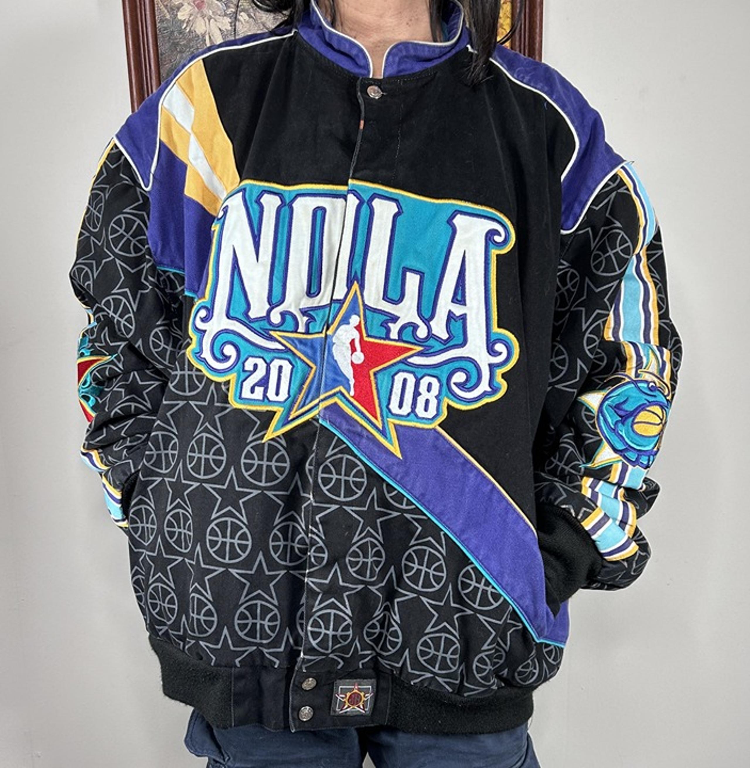 Jeff Hamilton NOLA New Orleans All Star 2008 Jacket Men's 4XL Official NBA RARE