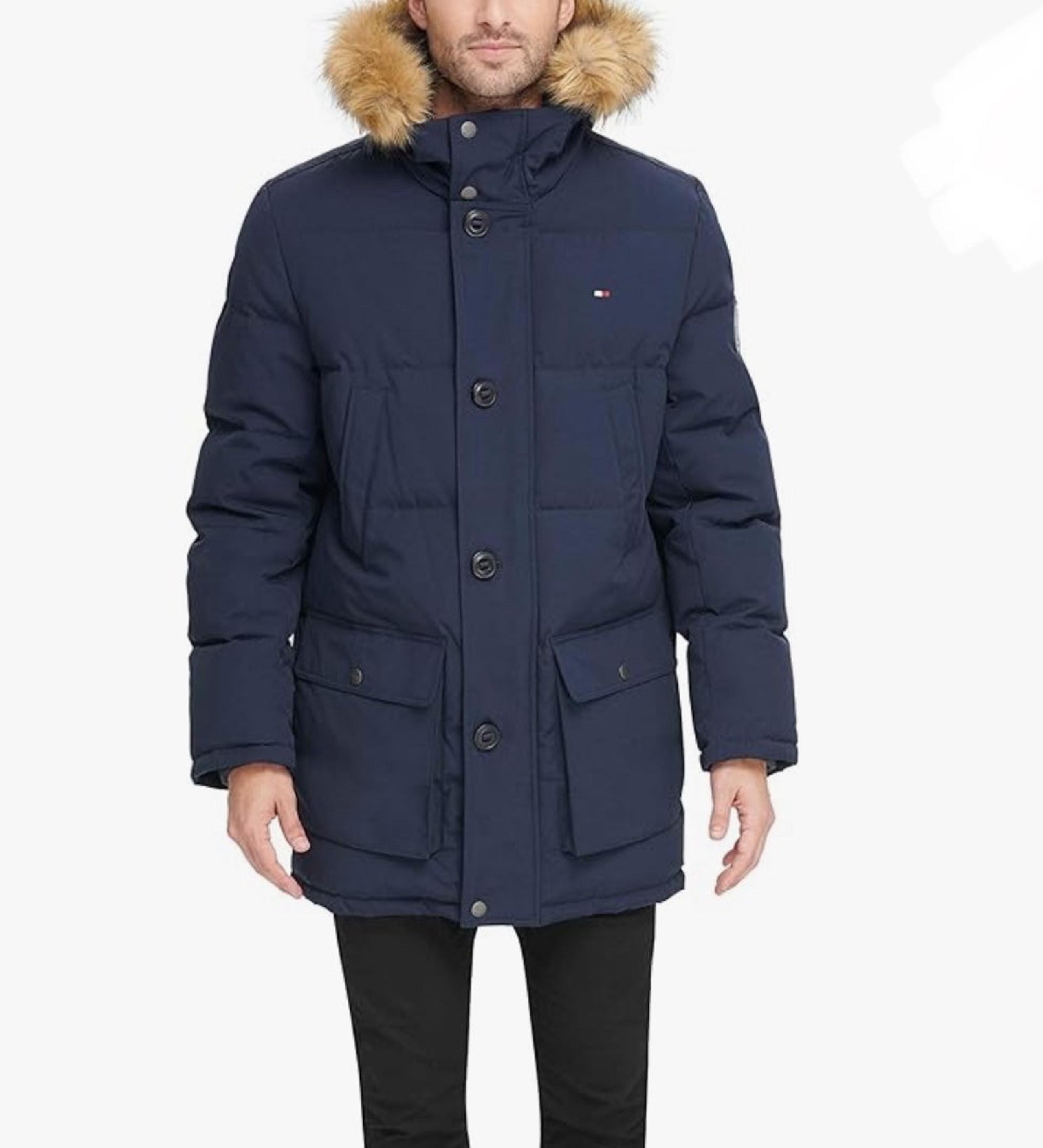 Tommy Hilfiger Men's Arctic Cloth Heavyweight Performance Parka Size S