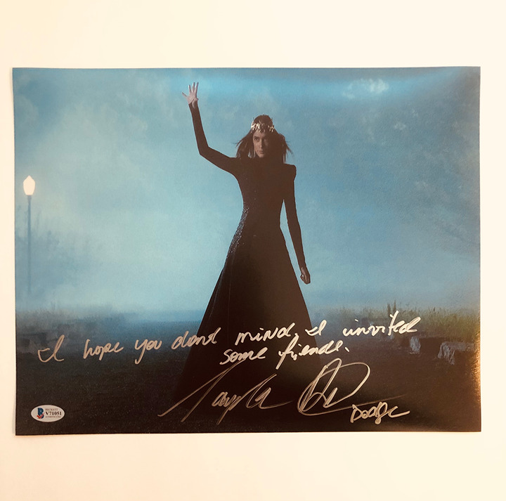 Laysla De Oliveira Signed 11x14 Photo Locke & Key Dodge with Beckett COA