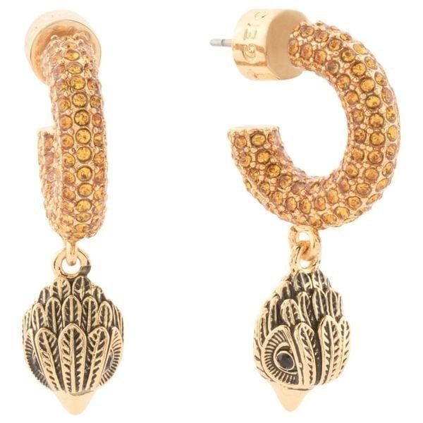 NEW Kurt Geiger Hoop Eagle Earrings