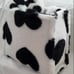Dalmatian Vegan Fur Convertible Handbag