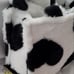 Dalmatian Vegan Fur Convertible Handbag
