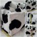 Dalmatian Vegan Fur Convertible Handbag
