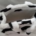 Dalmatian Vegan Fur Convertible Handbag