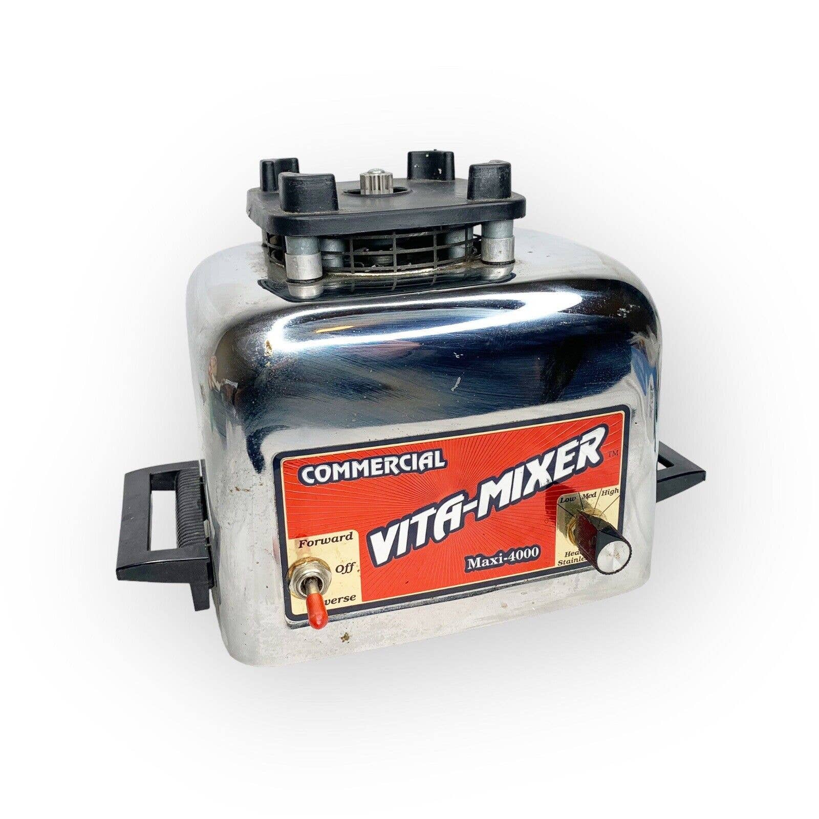 Commercial Vita-Mixer Maxi-4000 Base Motor Only Vitamix Model 479044 Tested Commercial Vita-Mixer Maxi-4000 Base Motor Only Vitamix Model 479044 Tested