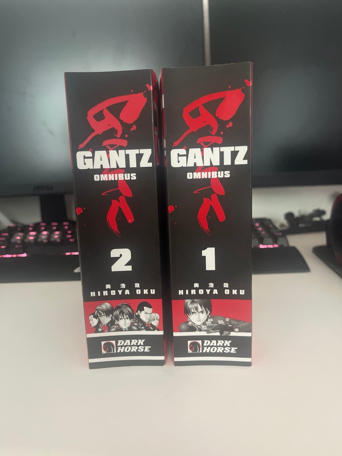 Gantz Omnibus manga vol. 1-2