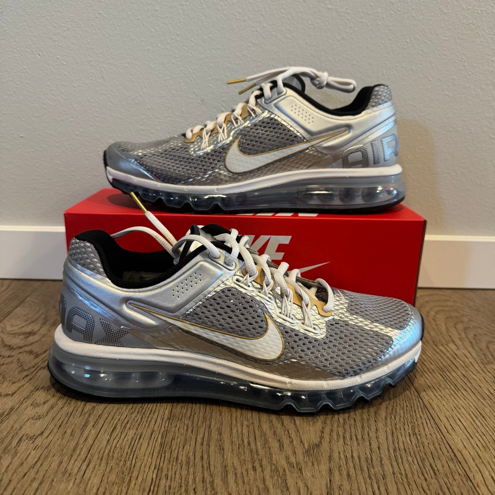 Nike Air Max 2013 Silver Men’s 9.5