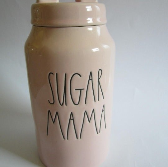 Rae Dunn Pink Sugar Mama Canister