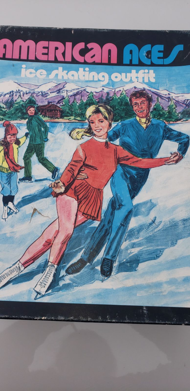 American Aces vintage youth figure skate