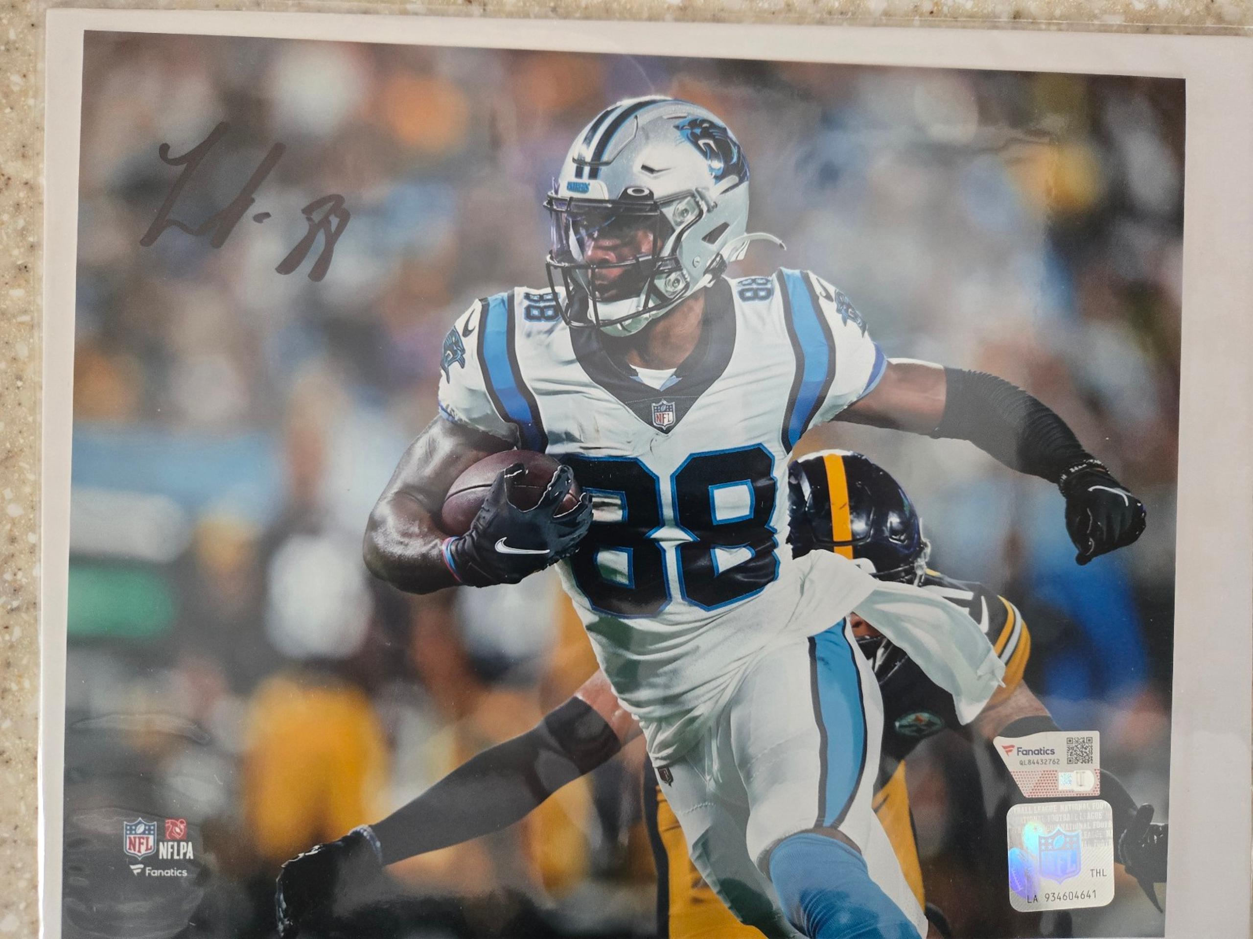 Terrance Marshall Signed/Autographed 8x10 Fanatics NFL COA Panthers