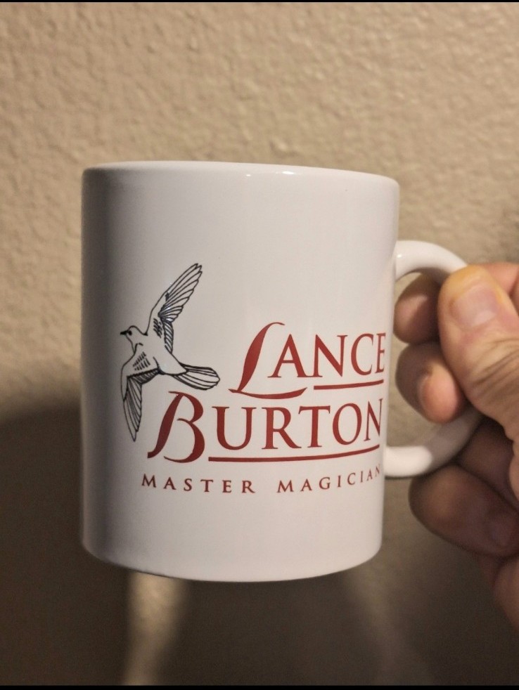 Cool Vintage Rare Lance Burton Master Magician Heat Activated Disappearing Dove