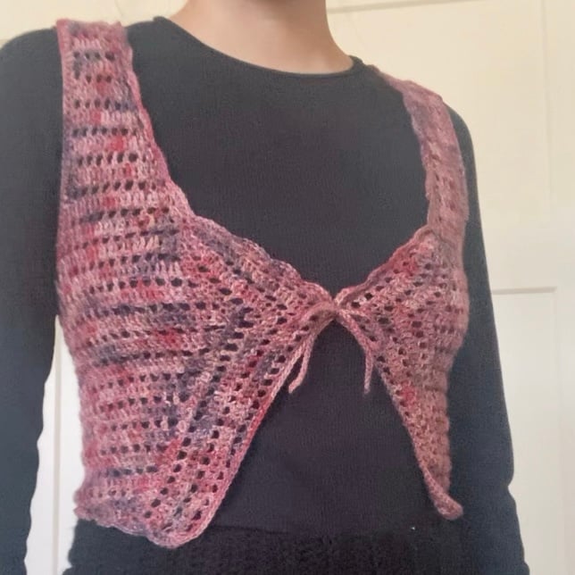 Handmade Crochet Vest Top