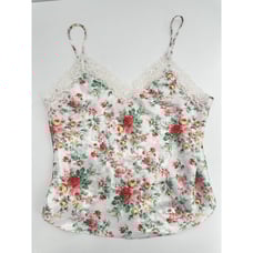 Vintage Victoria’s Secret Camisole Tank Top Gold Label Floral Dainty Size Medium