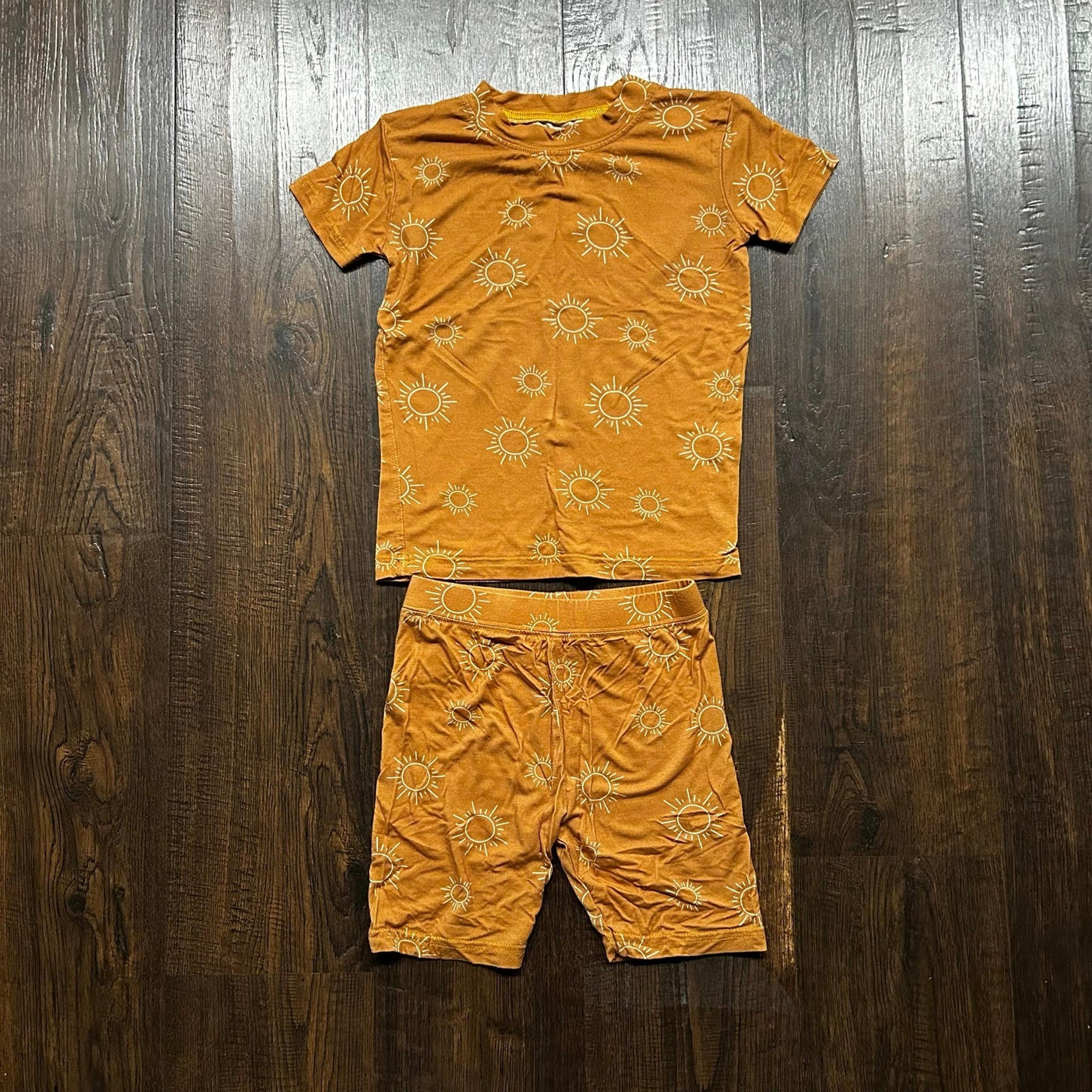 Brixton Phoenix soft bamboo pajamas set 4T - Kickee Pants