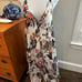 NWT Reiss Mabel Print Plunge Neck Maxi Dress Floral