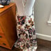 NWT Reiss Mabel Print Plunge Neck Maxi Dress Floral