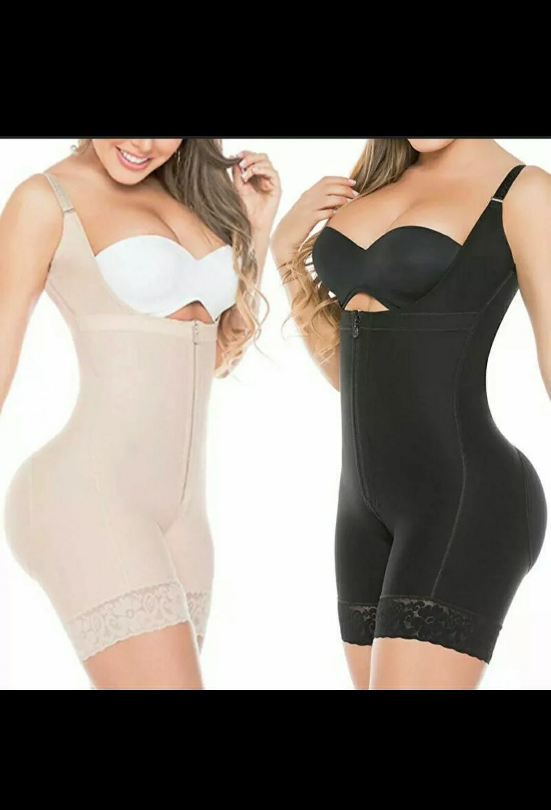 Waist trainer bodysuit slim shaper