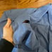 Alo Yoga blue long sleeve NWT