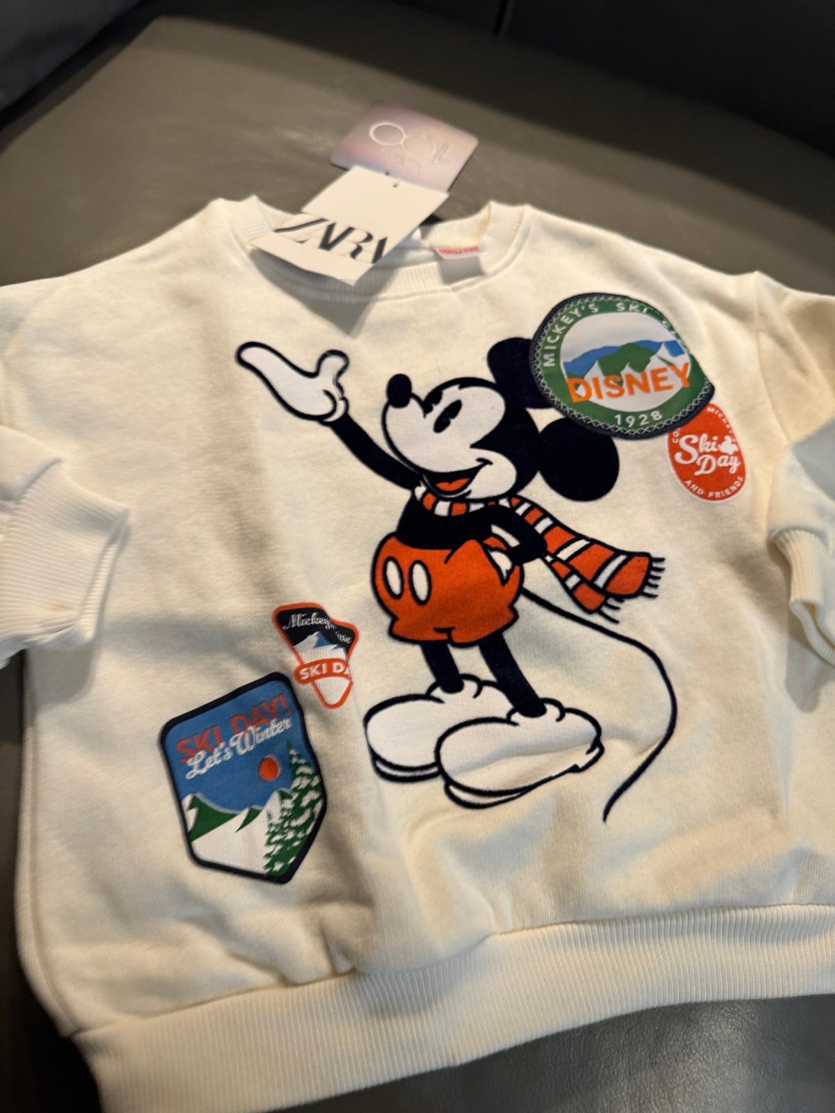 Zara new Disney top sz 12/18m