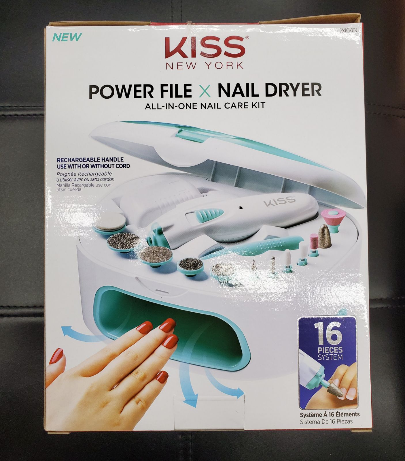 POWERFILE X NAIL DRYER