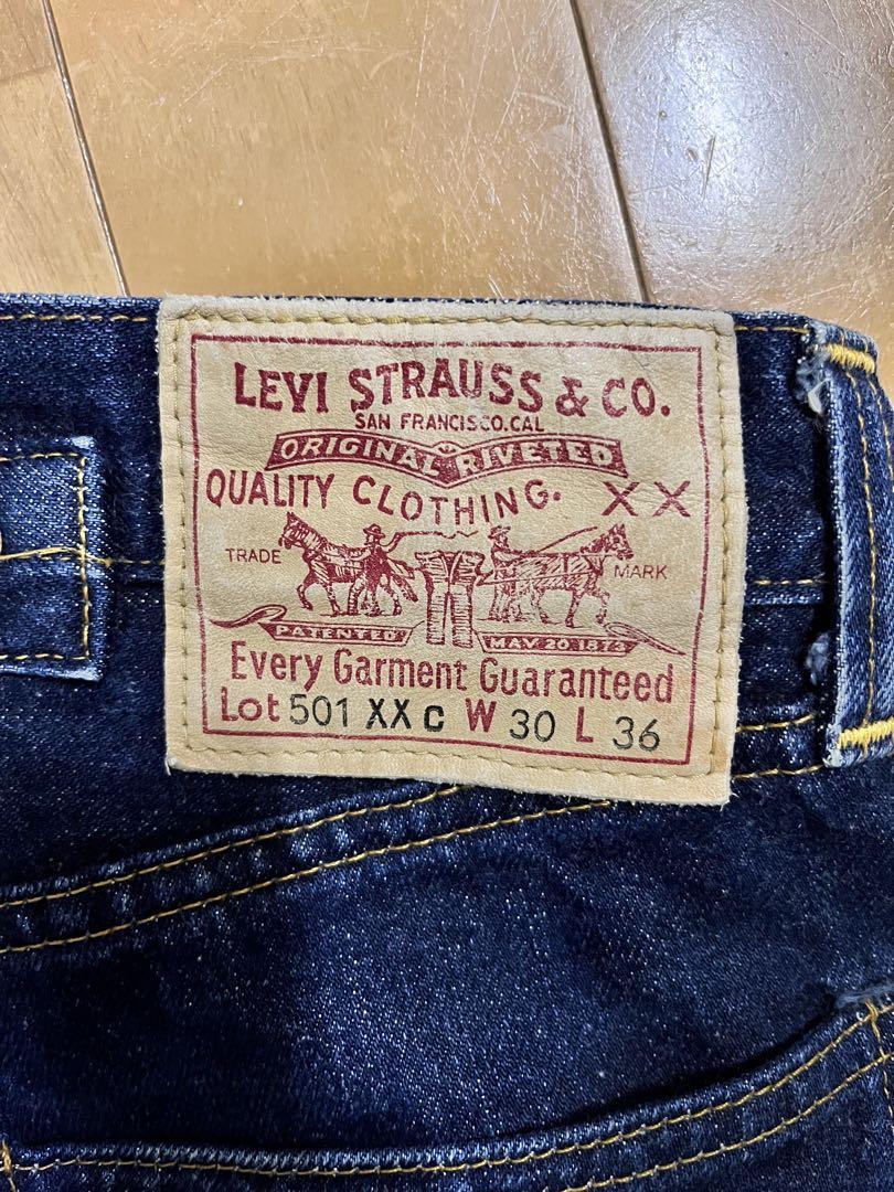 ずっと気になってた 501xxc Lot STRAUSS LEVI W30 Denim L36 パンツ