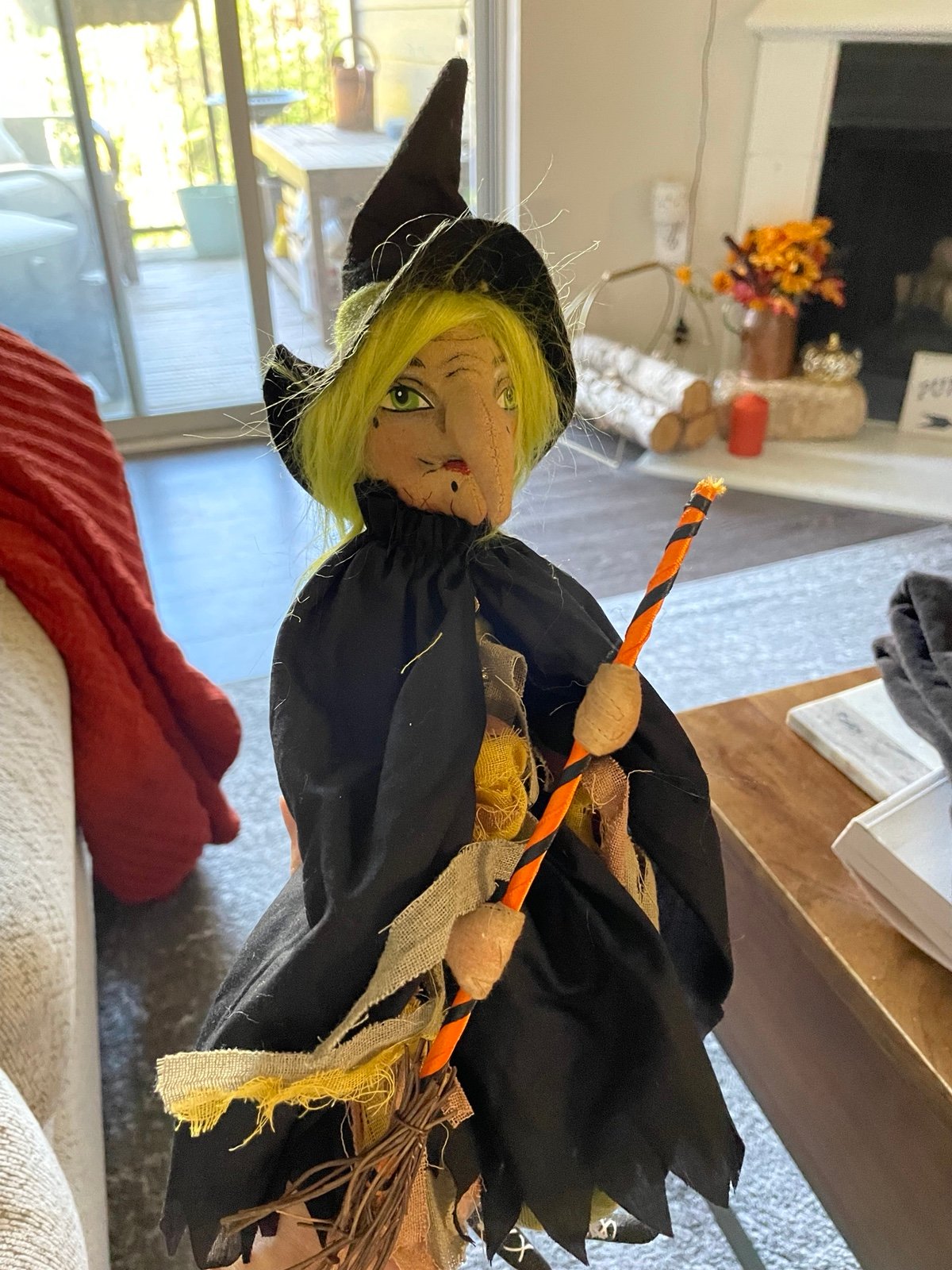 Collectible Gallerie II Witch Folk Art Doll