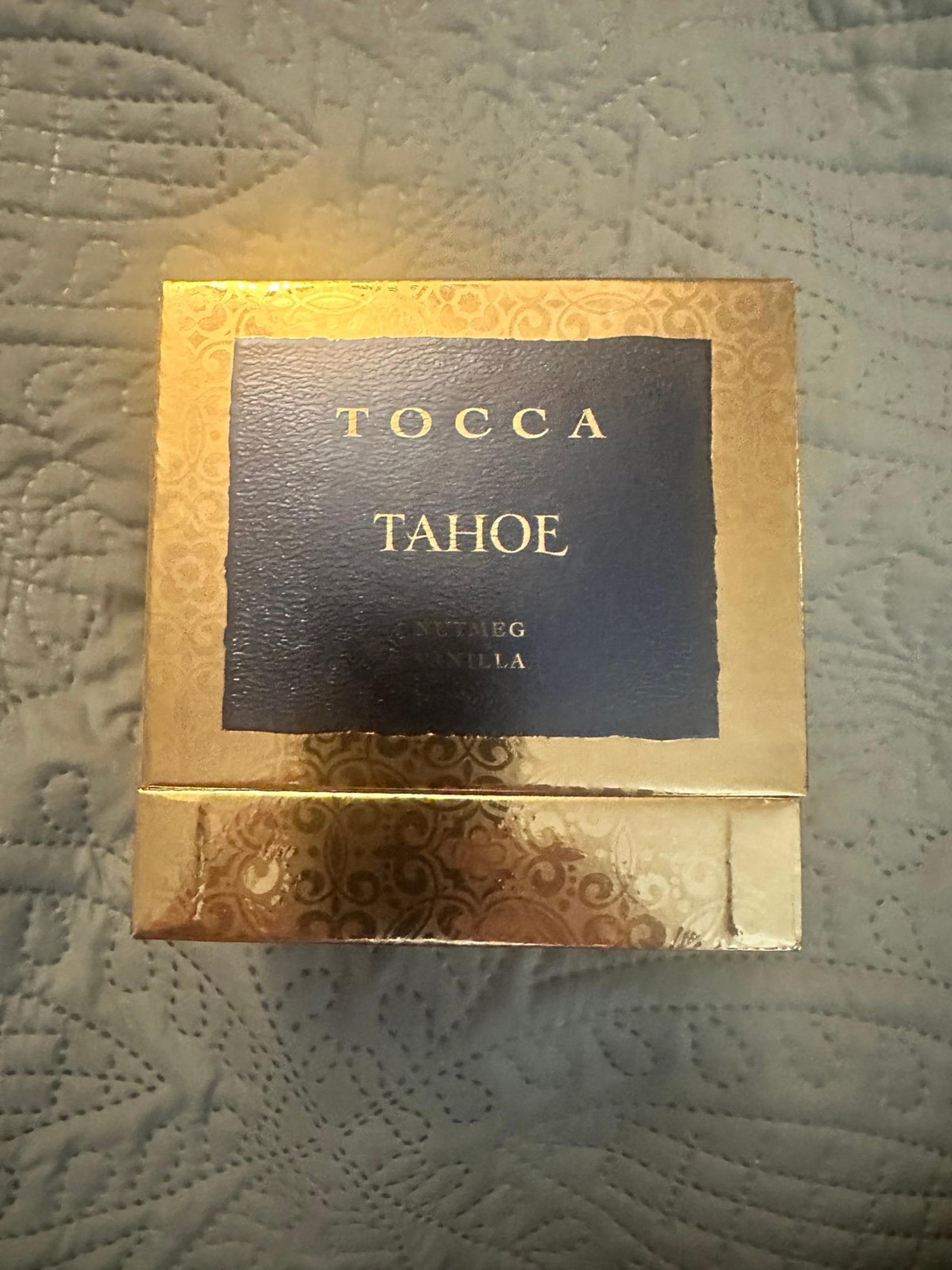 Tocca Tahoe Nutmeg Vanilla Candela ~ 10 oz / 287 g ~ BNIB