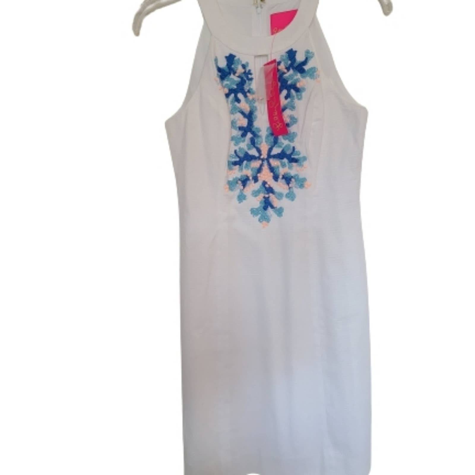 Lilly Pulitzer White Jena Shift Dress-00