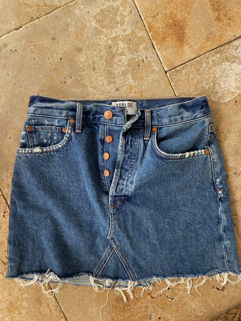 Agolde Denim Skirt