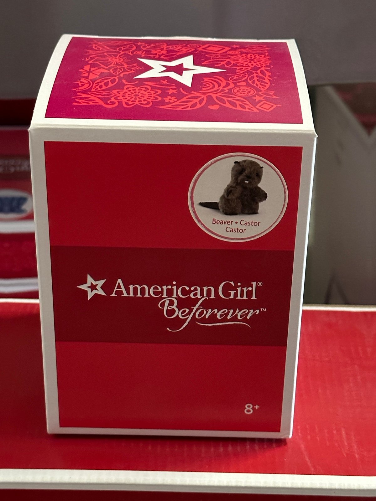 American Girl Doll Kaya Plush Beaver New in Box NIB