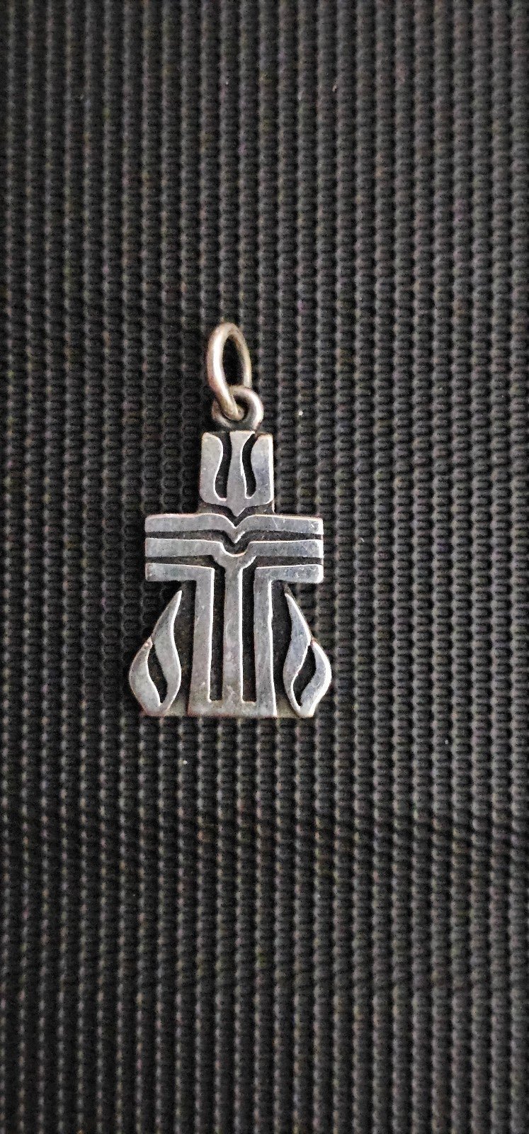 James Avery Retired Flame Cross charm