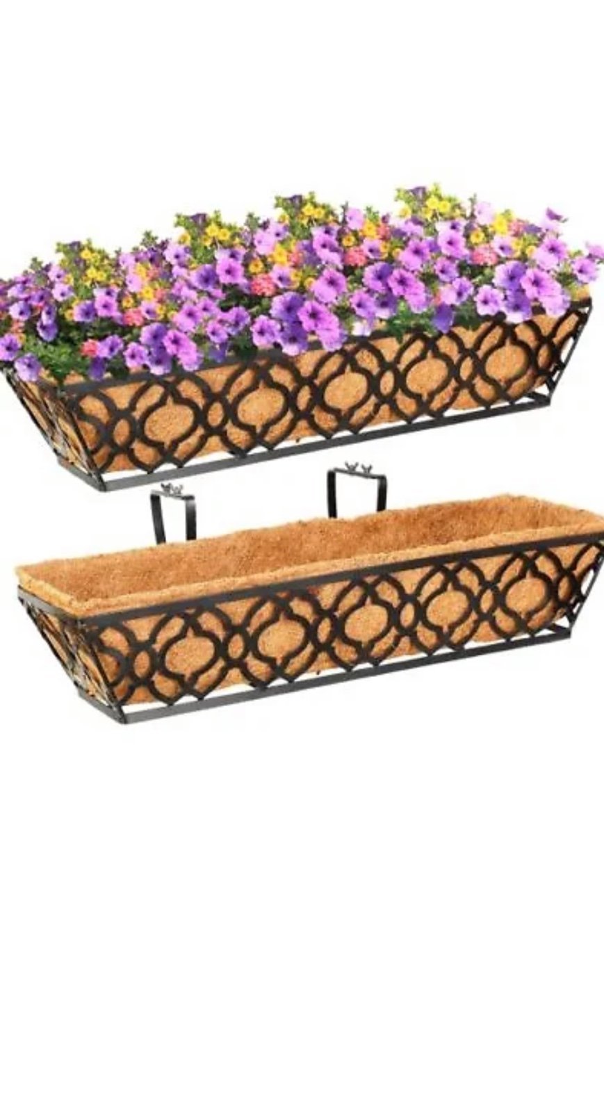 LAWYAMAI 2pcs 24 Inch Window Deck