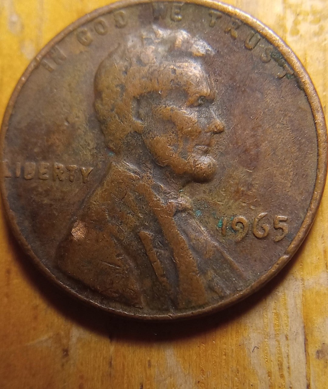 1965 p Lincoln cent DDO-001 DDR