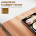 63 3 Piece Dining Table Set for 4-6 Kitchen Breakfast Dinette with 2 Benchs