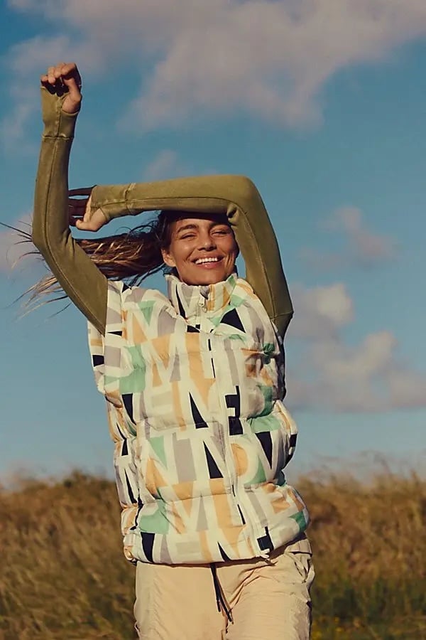 Free People Movement Puffer Vest XS (oversized)  NWT MSRP $178