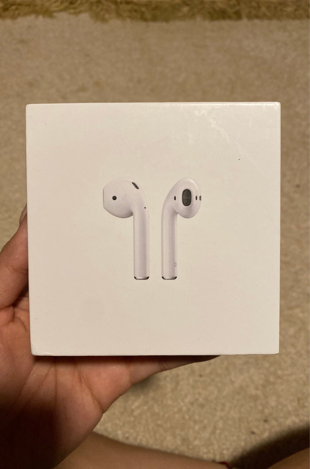 Apple AirPods with charging case