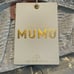 Show Me Your Mumu Micro Tiny Tube Top White Confetti Metallic Strapless S