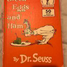 Dr. Seuss Green Eggs And Ham Book