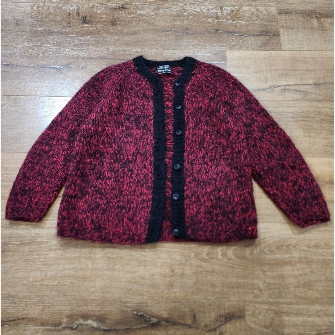 Vintage Mary Lewish exclusively for Sears Robeuck & Co mohair cardigan layer