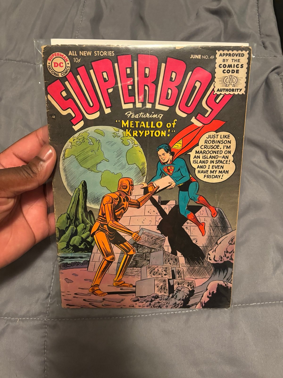 Superboy #49 from 1956