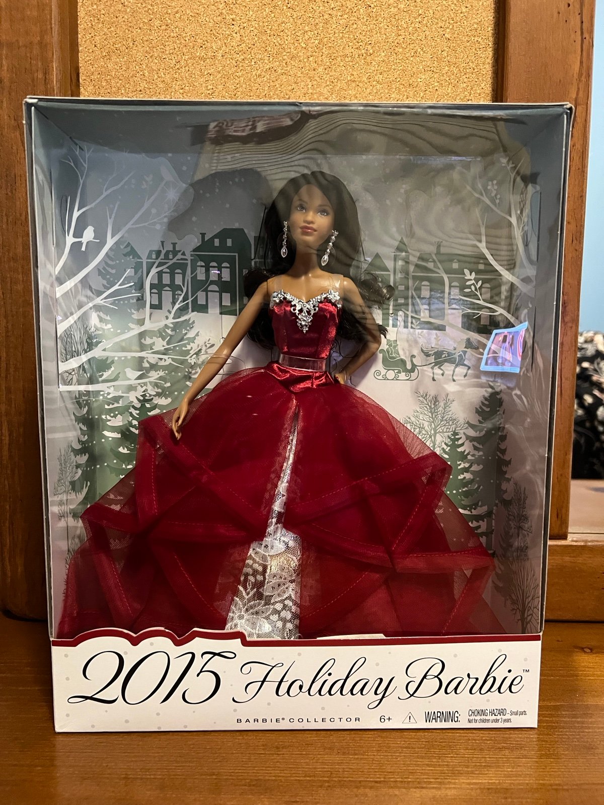 2015 Holiday Barbie African American Doll